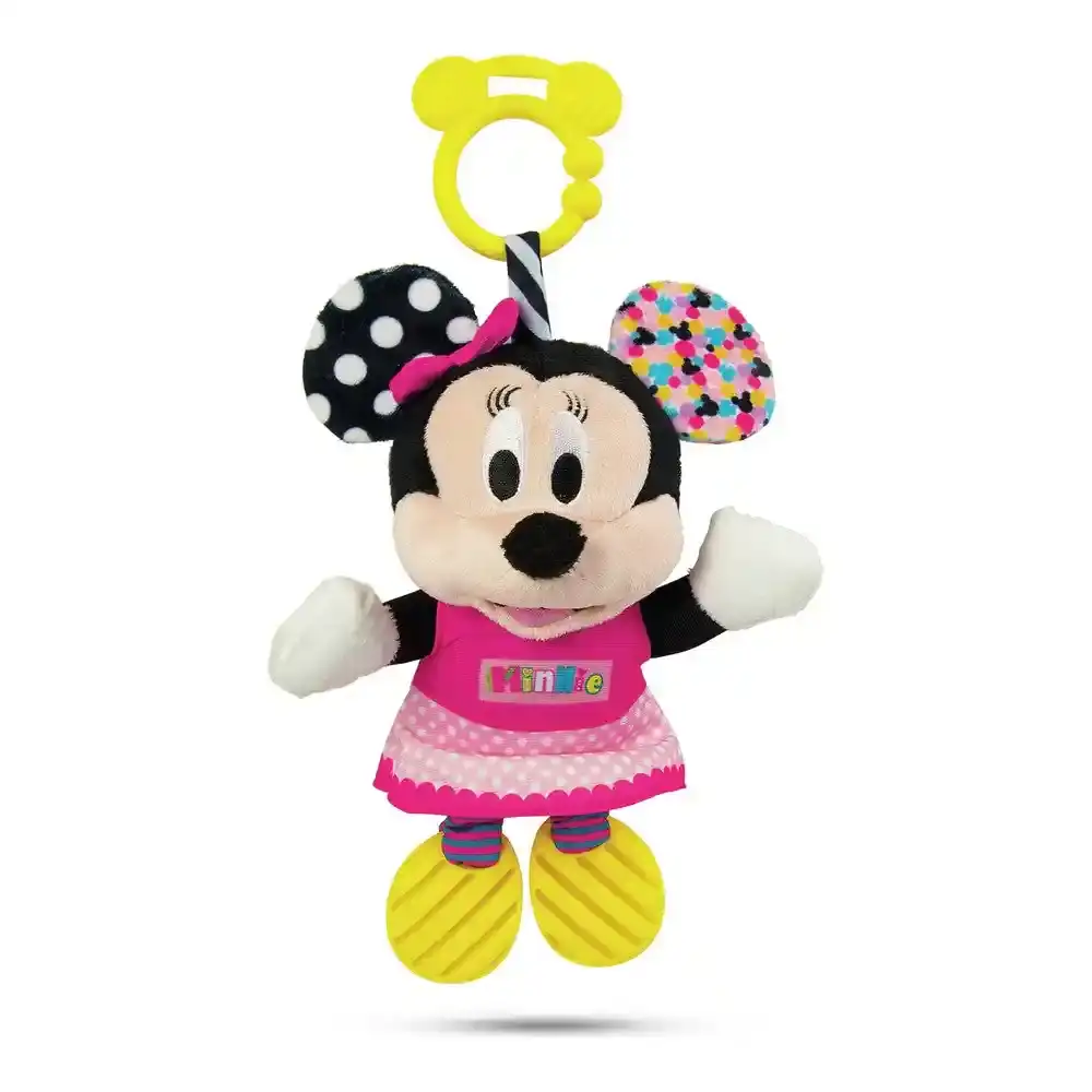 Hochet Clementoni Minnie Mouse Anneau de Dentition pour Bébés Texture (18 x 28 x 11 cm). SUPERDISCOUNT FRANCE