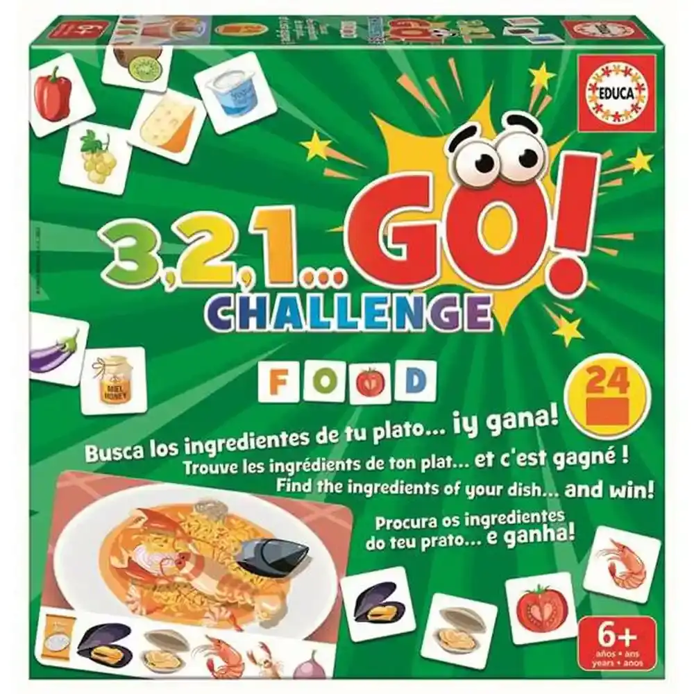 Jeu de société Educa 3,2,1 Go. SUPERDISCOUNT FRANCE