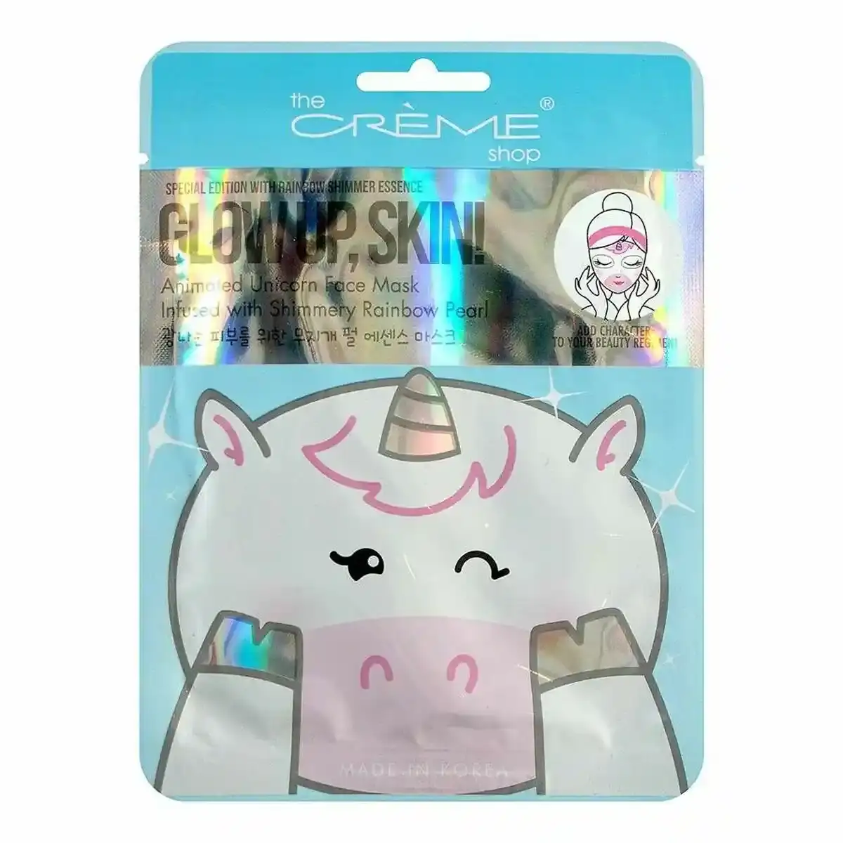 Masque facial the creme shop glow up skin licorne 25 g _8194. Bienvenue chez DIAYTAR COTE D'IVOIRE - Où le Shopping Devient un Voyage. Explorez notre plateforme pour dénicher des produits uniques, racontant l'histoire et l'âme du Côte d'Ivoire.