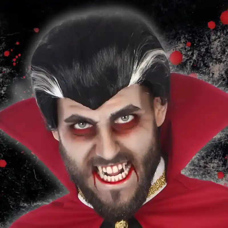 Perruque halloween vampire brunette 116226_1259. Bienvenue chez DIAYTAR COTE D'IVOIRE - Où Votre Shopping Prend Vie. Découvrez notre univers et dénichez des trésors qui ajoutent de la couleur à votre quotidien.