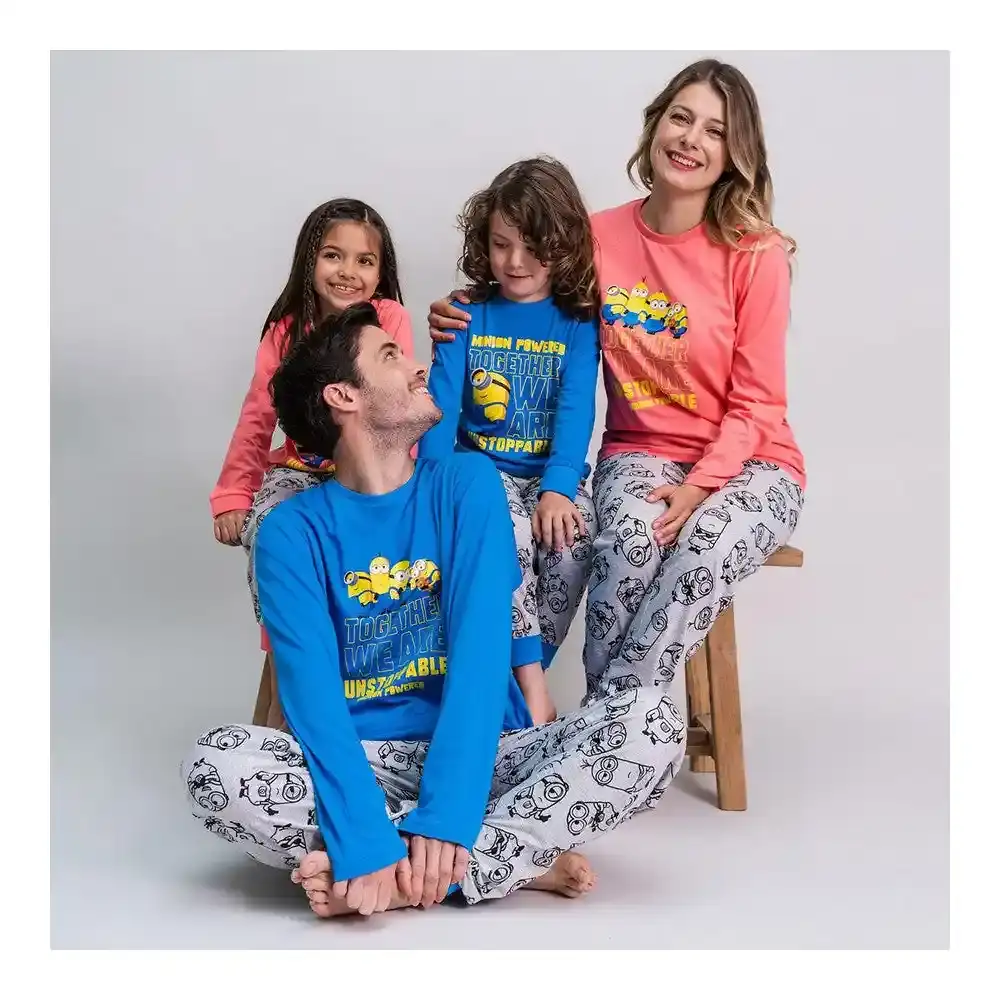 Pyjama Enfant Minions Bleu. SUPERDISCOUNT FRANCE