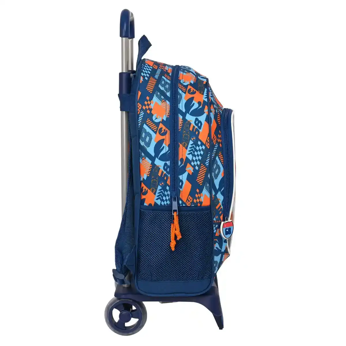Sac à dos scolaire à roulettes Hot Wheels Speed club Orange (32 x 42 x 14 cm). SUPERDISCOUNT FRANCE