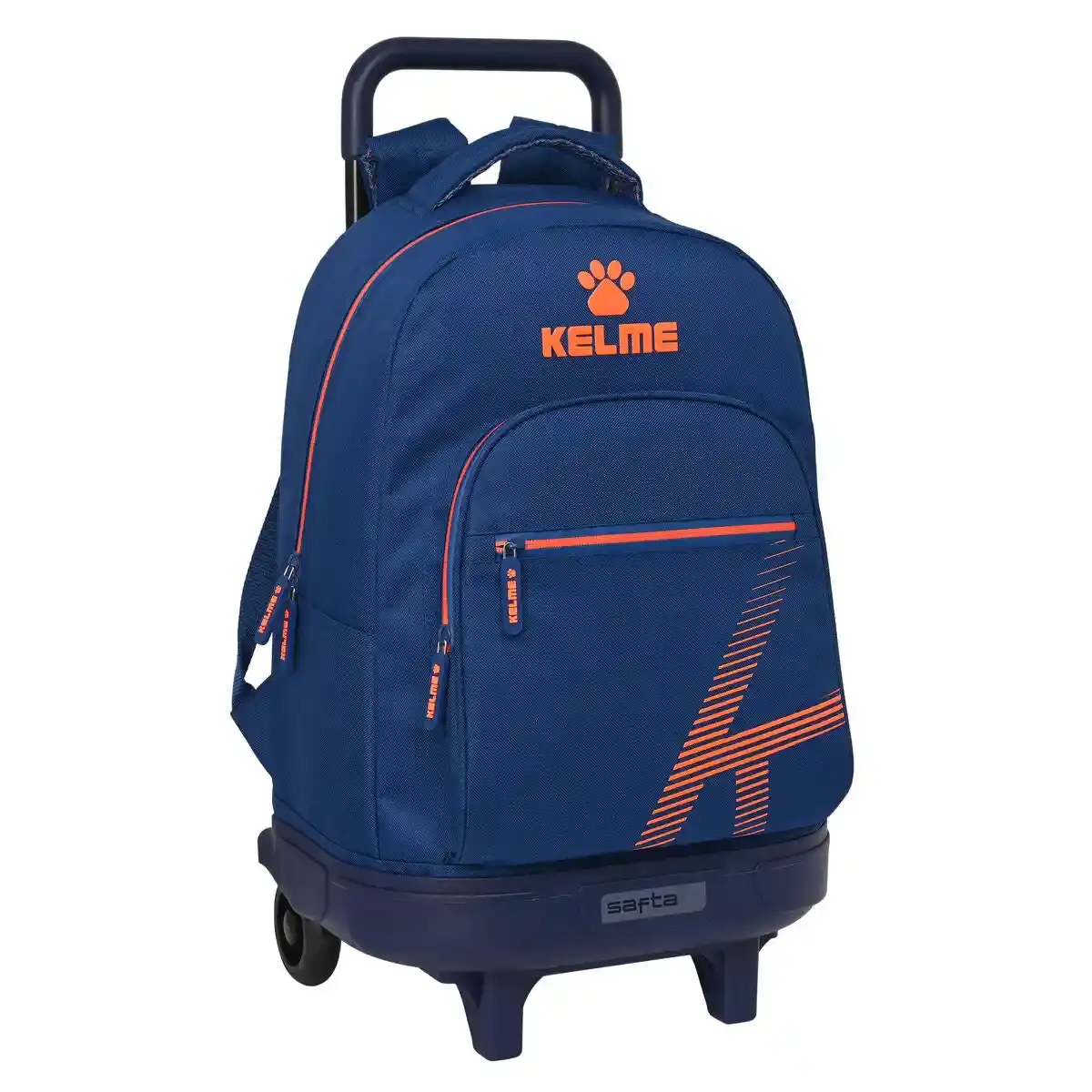 Sac à Dos Scolaire à Roulettes Kelme Bleu Marine Orange Bleu Marine (33 x 45 x 22 cm). SUPERDISCOUNT FRANCE