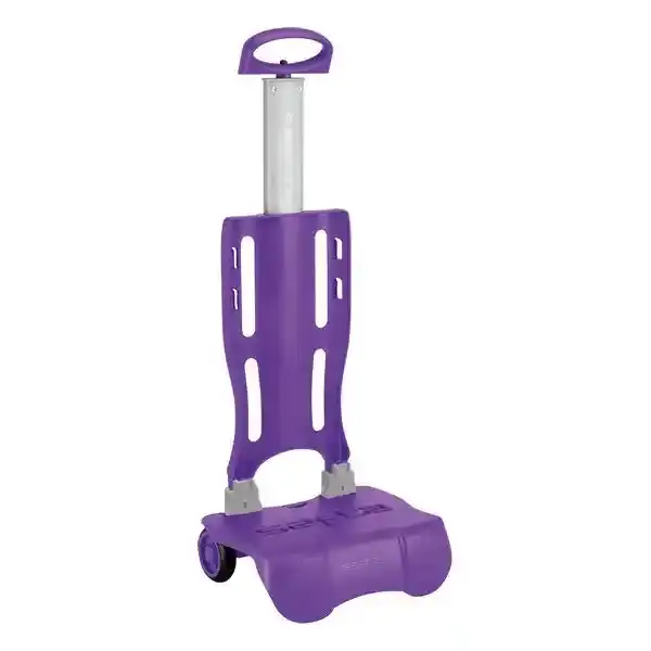 Sac à dos Trolley pliable Safta Violet. SUPERDISCOUNT FRANCE