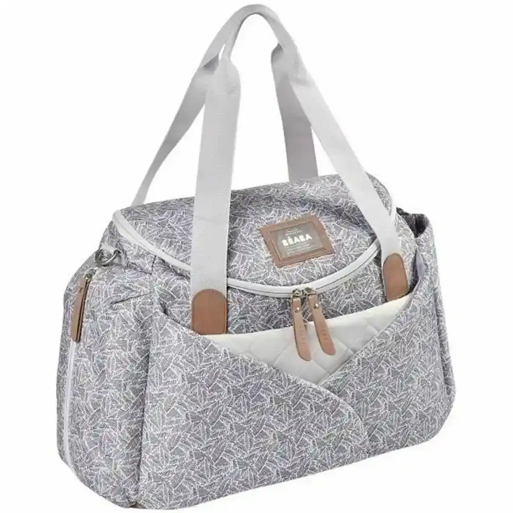 Sac à Langer Béaba Sydney Jungle Gris. SUPERDISCOUNT FRANCE