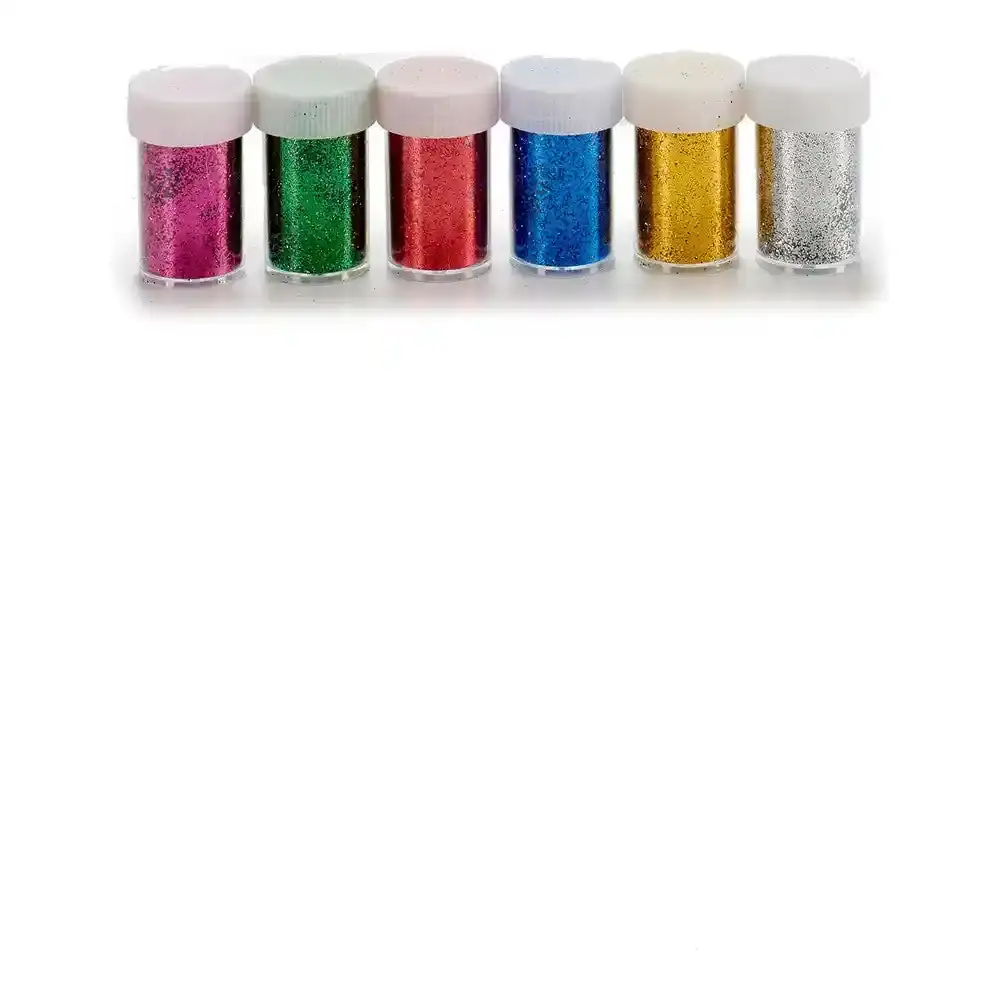 Set tins glitter 6 pieces 12 g _7840. Entrez dans le Monde de DIAYTAR COTE D'IVOIRE - Où la Satisfaction est la Priorité. Explorez notre sélection pensée pour vous offrir une expérience de shopping qui va au-delà de vos attentes.