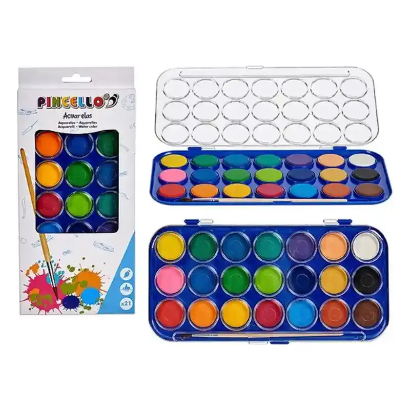 Caoutchouc aquarelle (21 pcs). SUPERDISCOUNT FRANCE