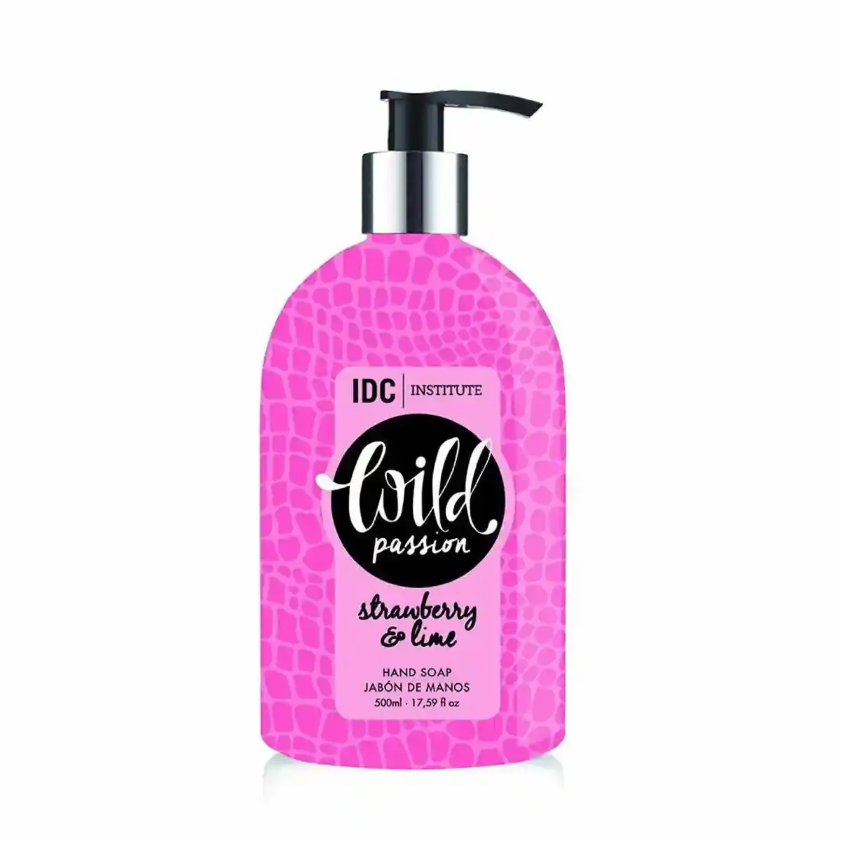 Distributeur de savon pour les mains idc institute wild passion lime 500 ml fraise_6790. DIAYTAR COTE D'IVOIRE - L'Art de Vivre le Shopping Authentique. Découvrez notre boutique en ligne et trouvez des produits qui incarnent la passion et le savoir-faire du Côte d'Ivoire.