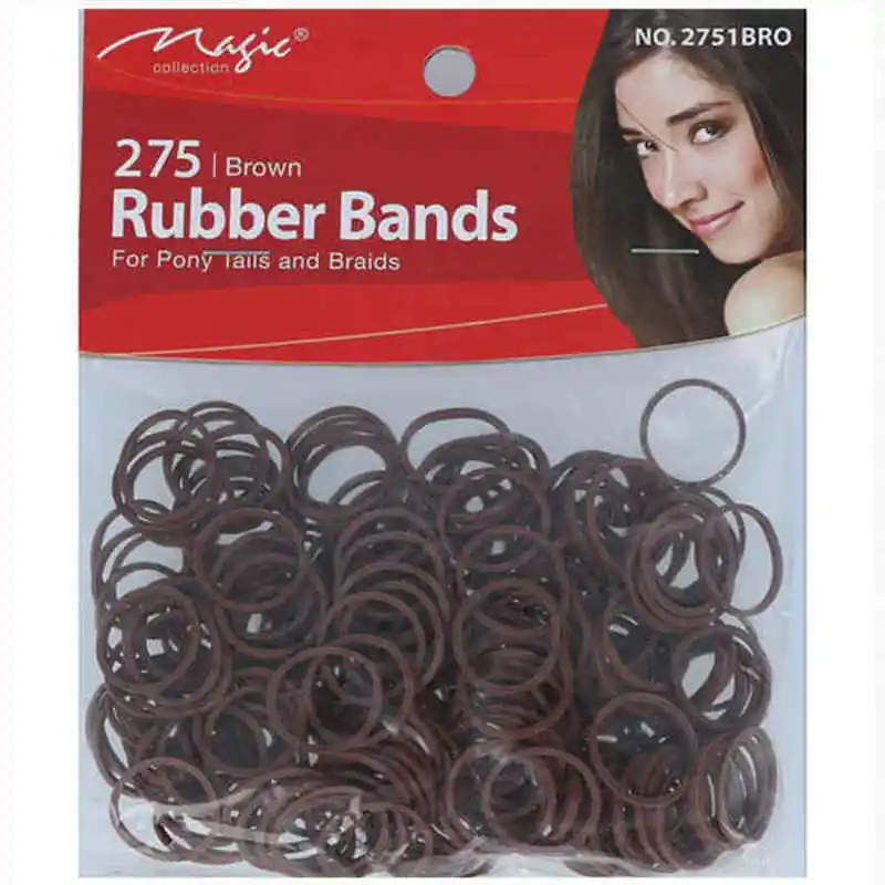 Elastiques a cheveux en caoutchouc marron_8130. DIAYTAR COTE D'IVOIRE - Où Chaque Produit a sa Place. Parcourez notre catalogue et choisissez des articles qui s'intègrent parfaitement à votre style et à votre espace.