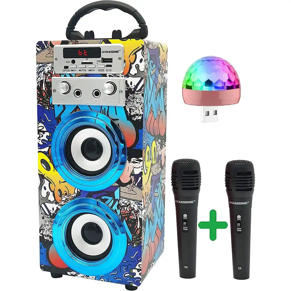 Enceinte Portable Dynasonic (Reconditionnée D). SUPERDISCOUNT FRANCE
