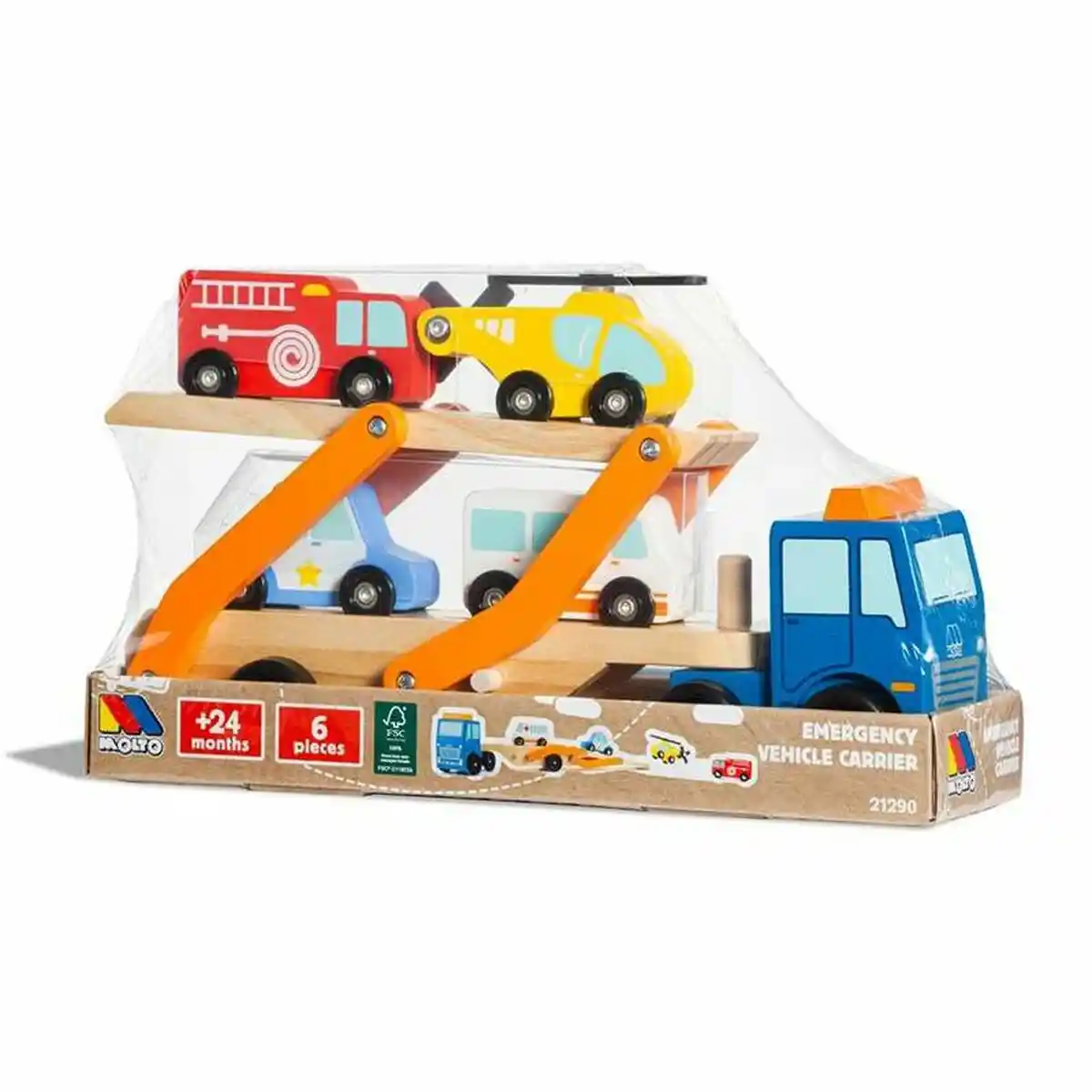 Ensemble de voitures Moltó 21290 Bois. SUPERDISCOUNT FRANCE