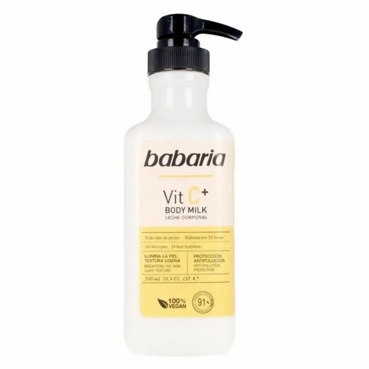 Lait corporel babaria vitamine c vegan 500 ml _1050. DIAYTAR COTE D'IVOIRE - Là où Chaque Produit Évoque une Émotion. Parcourez notre catalogue et choisissez des articles qui vous touchent et qui enrichissent votre expérience.