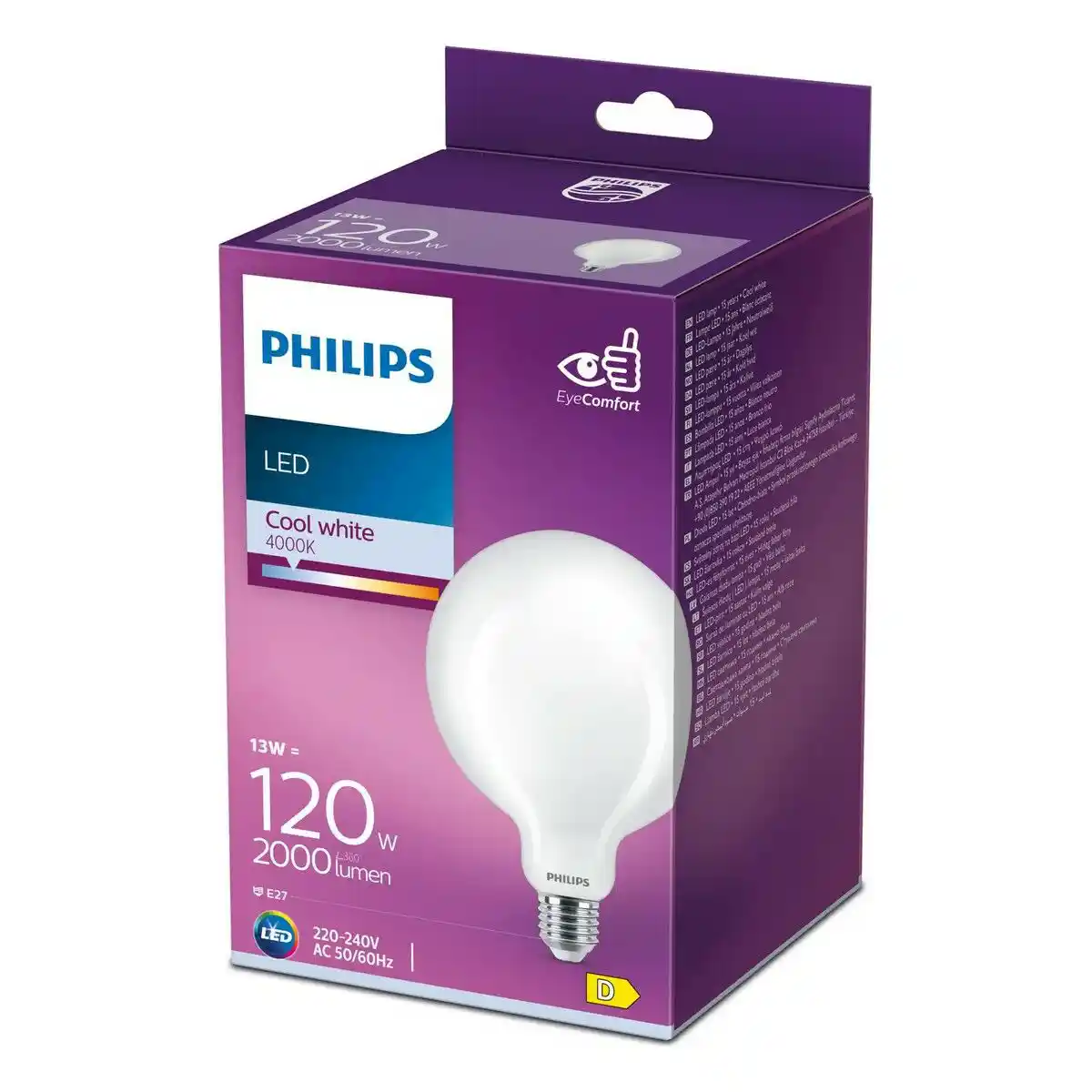 Lampe led philips 12 4 x 17 7 cm e27 13 w 2000 lm 4000 k _7308. DIAYTAR COTE D'IVOIRE - L'Art de Vivre en Couleurs et en Styles. Parcourez notre sélection et trouvez des articles qui reflètent votre personnalité et votre goût pour la vie.