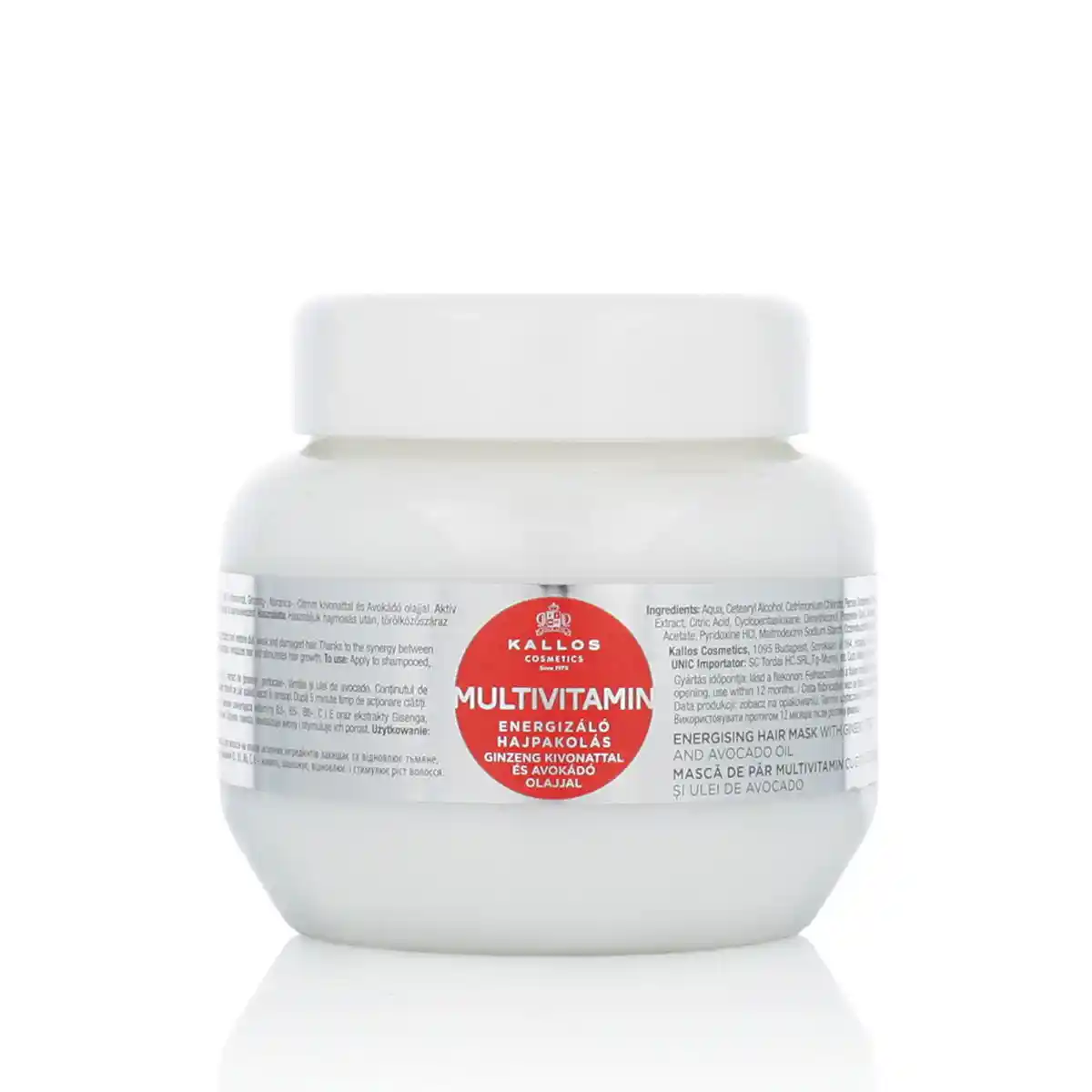 Masque cheveux nourrissant kallos cosmetics multivitamines 275 ml _6616. DIAYTAR COTE D'IVOIRE - Où Choisir est une Célébration. Découvrez notre sélection de produits qui représentent la diversité et la joie du Côte d'Ivoire, à chaque étape de votre vie.