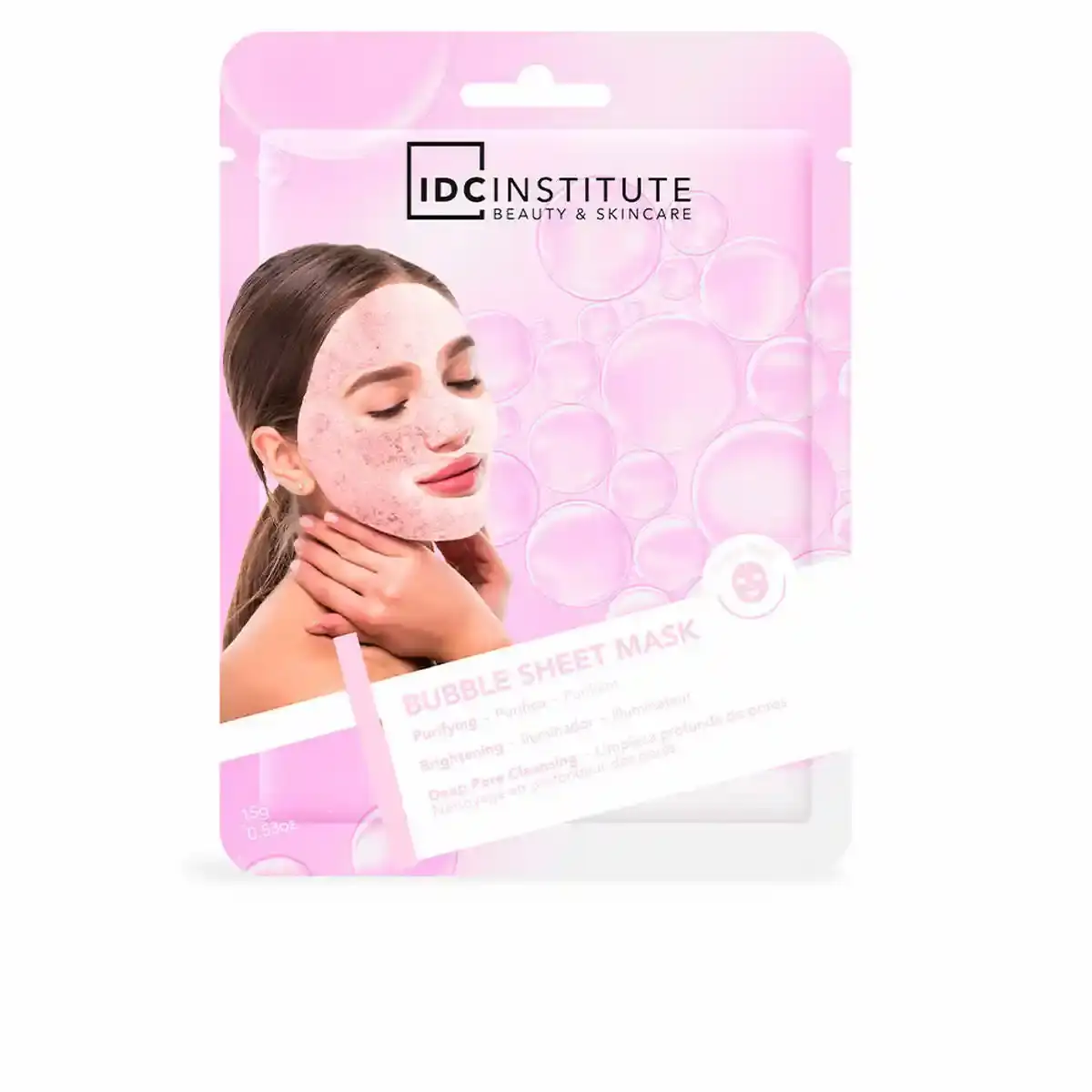 Masque facial idc institute bubble sheet mask_5736. DIAYTAR COTE D'IVOIRE - Votre Pass vers la Découverte. Explorez notre boutique en ligne et plongez dans un voyage à travers des produits authentiques et contemporains, tous réunis sous un même toit.