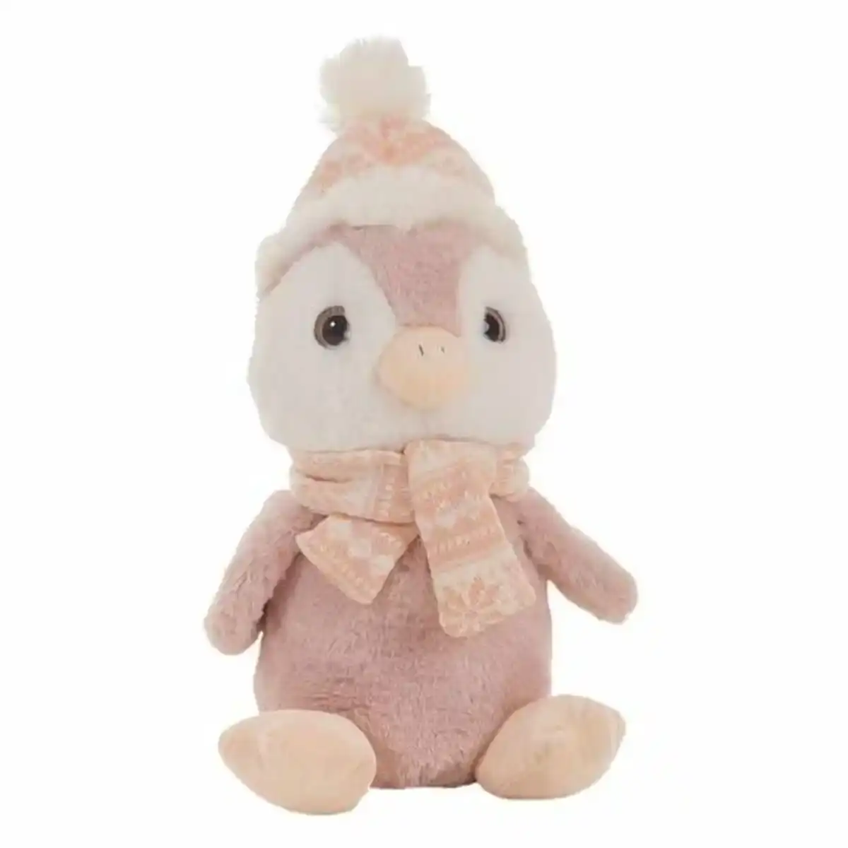 Peluche Pingouin Rose Acrylique (28 cm) (28 cm). SUPERDISCOUNT FRANCE
