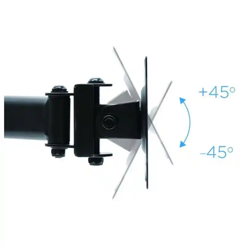 Support Meuble TV TooQ DB1327TN-B 13"-27" 8 kg Noir. SUPERDISCOUNT FRANCE