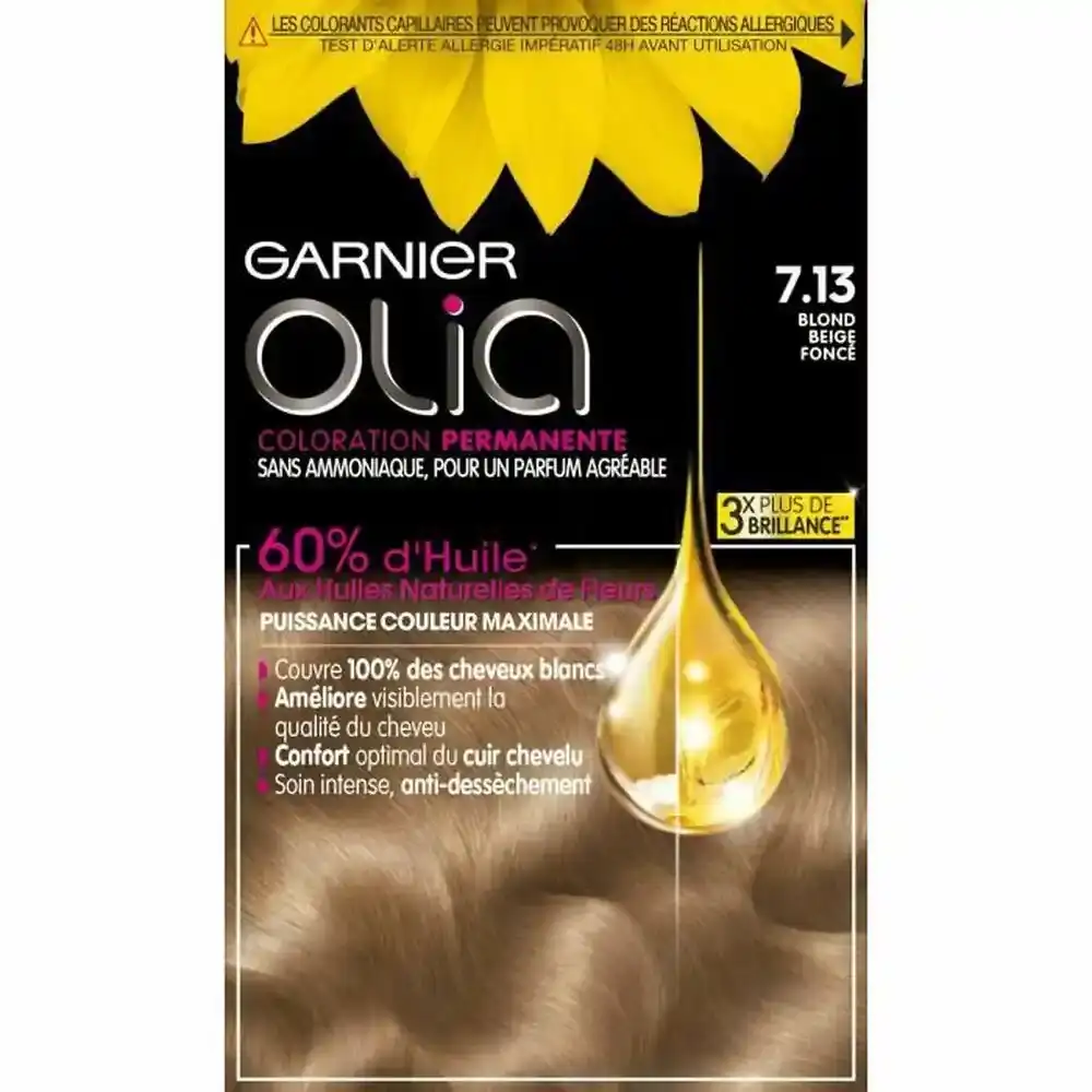 Teinture sans ammoniaque garnier olia no 7 13 blond fonce_2695. DIAYTAR COTE D'IVOIRE - Votre Destination Shopping Incontournable. Parcourez nos rayons virtuels et trouvez des articles qui répondent à tous vos besoins, du quotidien à l'exceptionnel.