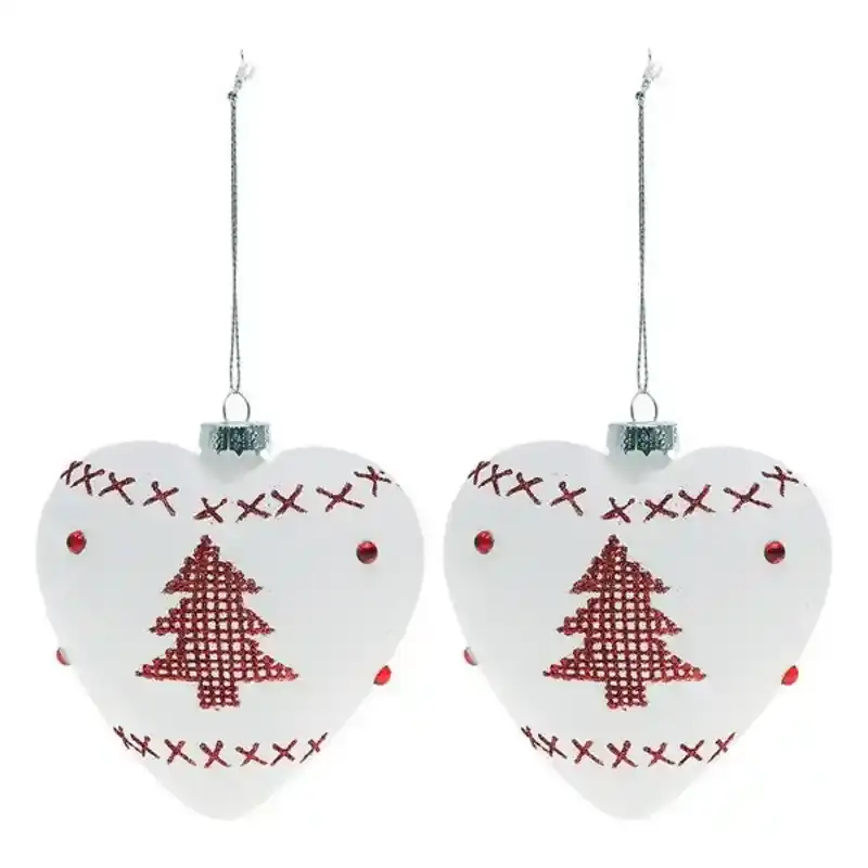 Boules de Noël (2 pcs) 119865. SUPERDISCOUNT FRANCE