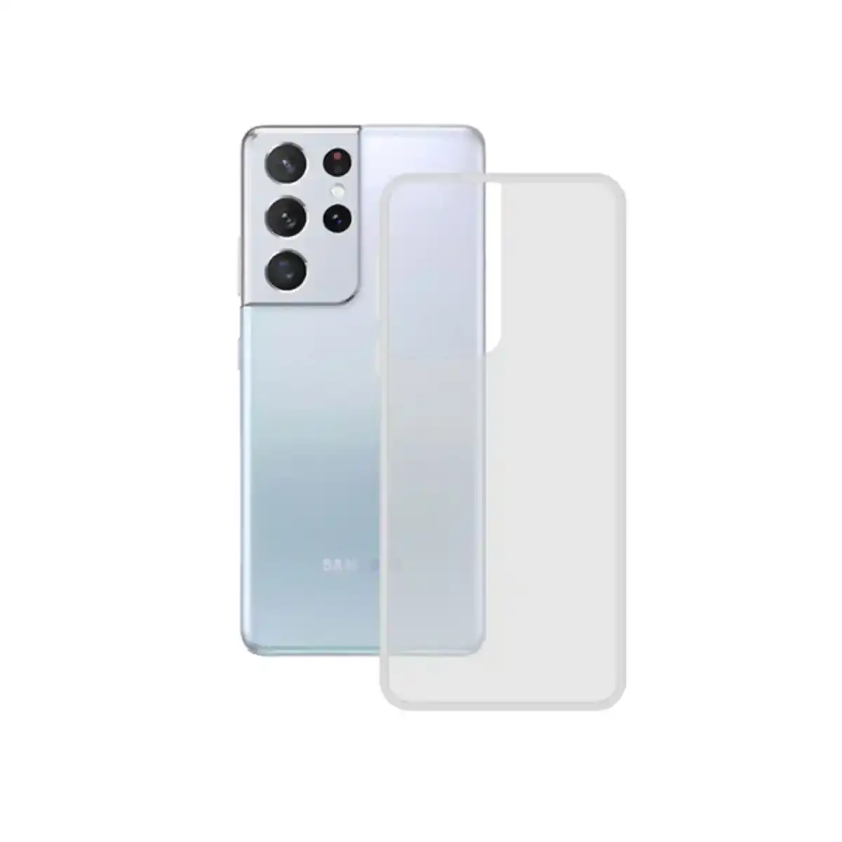 Coque mobile Samsung Galaxy S21 Ultra Contact TPU Transparent. SUPERDISCOUNT FRANCE