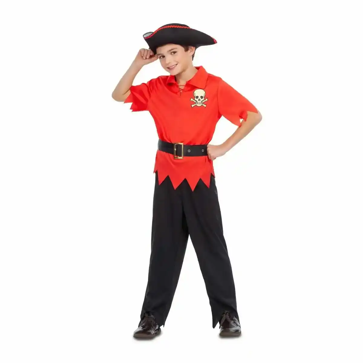 Déguisement pour enfant Mon autre moi Pirate rouge (4 pièces). SUPERDISCOUNT FRANCE