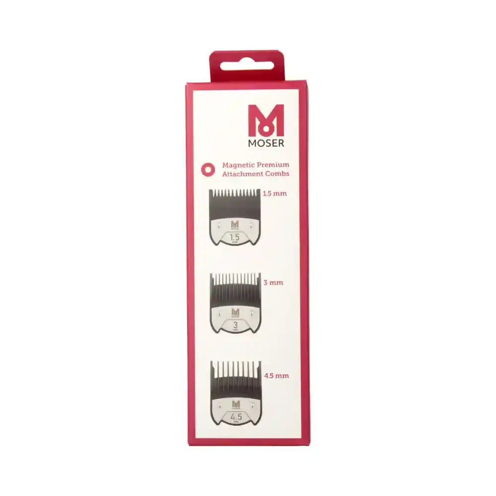 Ensemble de peignes brosses wahl moser 1801 7010 1 5 3 4 5 mm _4235. DIAYTAR COTE D'IVOIRE - L'Art de Choisir, l'Art de S'émerveiller. Explorez notre gamme de produits et laissez-vous émerveiller par des créations authentiques et des designs modernes.