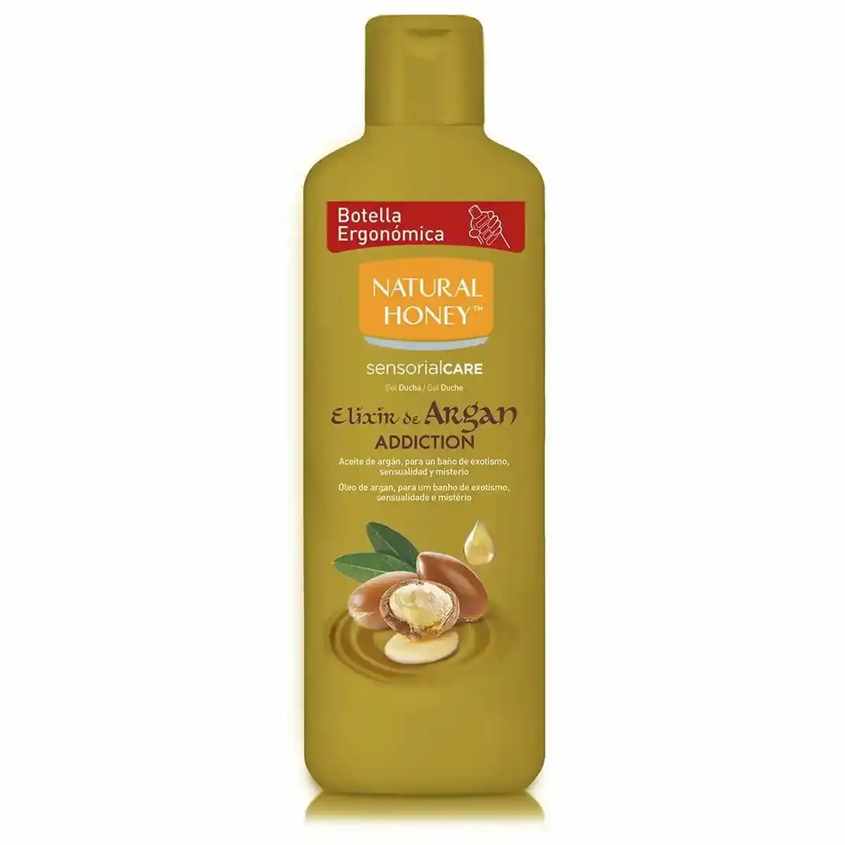Gel douche a l huile d argan miel naturel 600 ml _5657. DIAYTAR COTE D'IVOIRE - L'Art de Vivre en Couleurs. Découvrez notre boutique en ligne et trouvez des produits qui ajoutent une palette vibrante à votre quotidien.