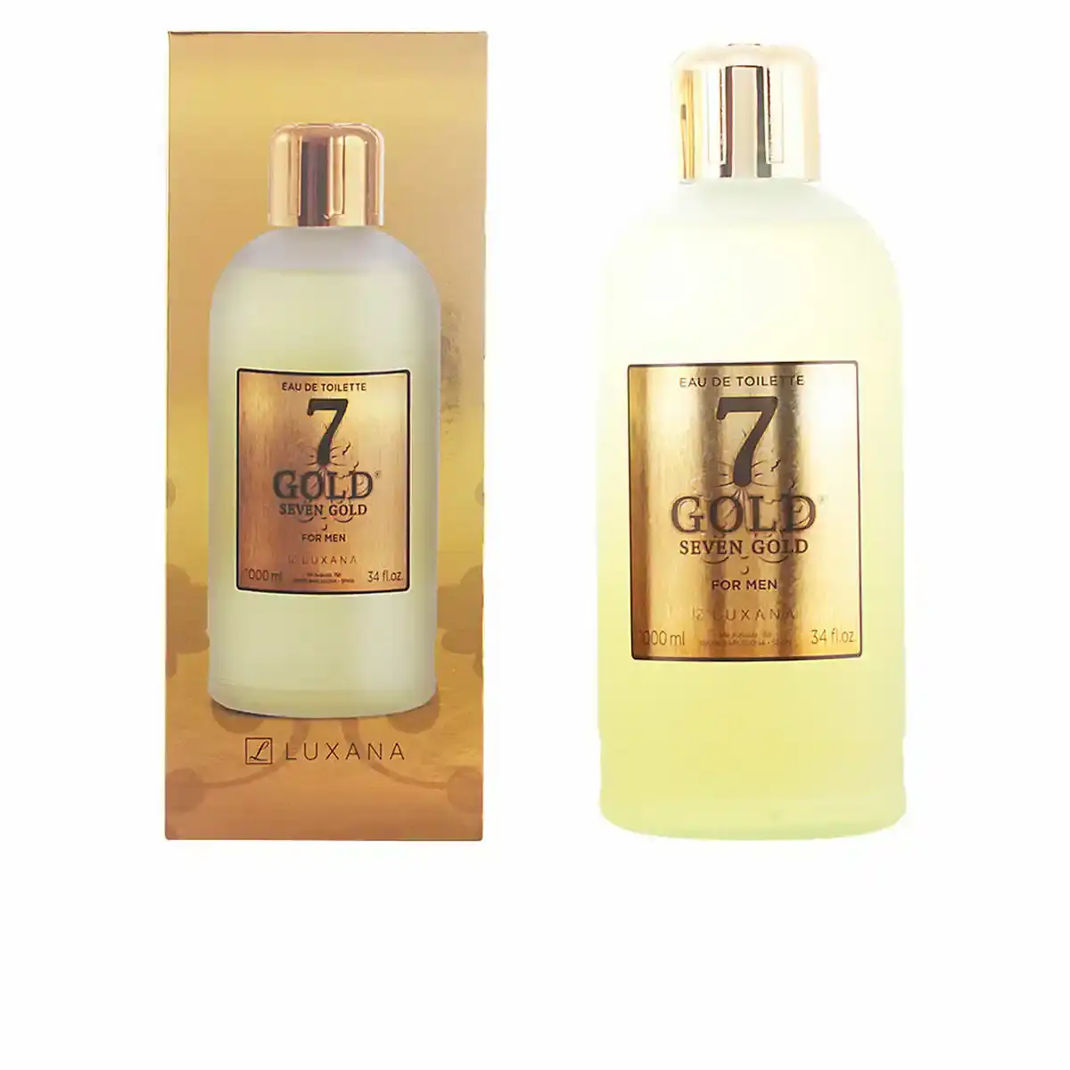 Parfum homme luxana seven gold edt 1000 ml _6244. DIAYTAR COTE D'IVOIRE - L'Art du Shopping Éclairé. Parcourez notre catalogue et choisissez parmi des produits de qualité qui satisferont vos besoins et votre style.