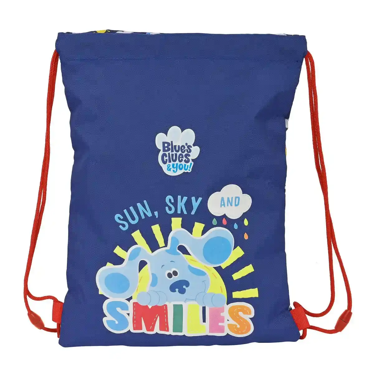 Sac à Dos à Cordes Blue's Clues Bleu Marine (26 x 34 x 1 cm). SUPERDISCOUNT FRANCE