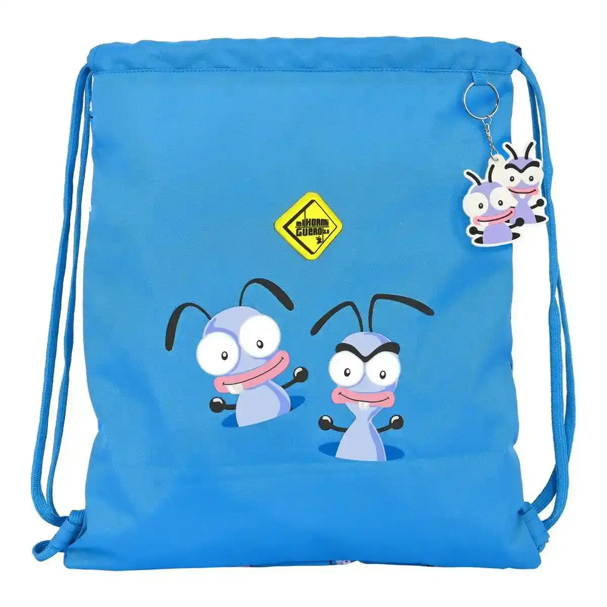 Sac à Dos à Cordes El Hormiguero Bleu (35 x 40 x 1 cm). SUPERDISCOUNT FRANCE