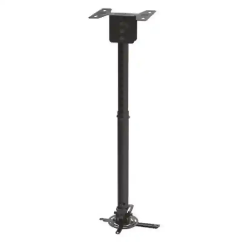 Support plafond inclinable et pivotant pour projecteurs TooQ PJ3030TN-B 20kg 57,5 ​​- 82,5 cm -20o/+20o 360o Noir. SUPERDISCOUNT FRANCE