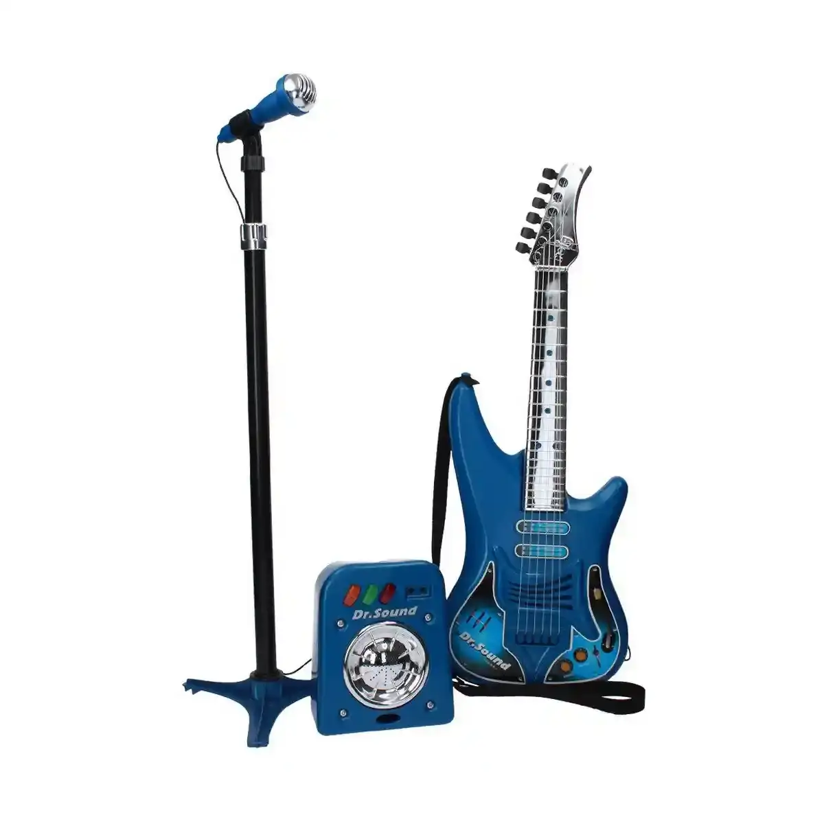 Baby Guitar Reig Microphone Bleu. SUPERDISCOUNT FRANCE
