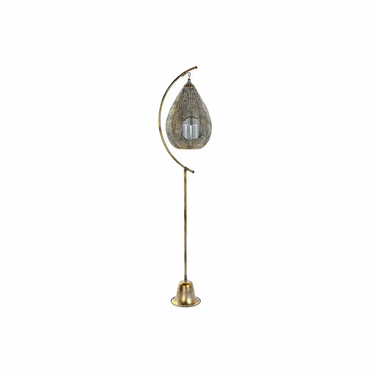 Bougeoir dkd home decor 33 x 29 x 153 cm cristal metal dore arabe_3372. DIAYTAR COTE D'IVOIRE - Où Chaque Produit a son Histoire. Découvrez notre gamme de produits, chacun portant en lui le récit de l'artisanat et de la passion, pour vous offrir une expérience de shopping authentique.