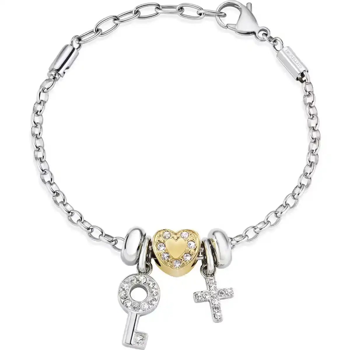 Bracelet femme morellato scz717 acier inoxydable gris 19 cm _9905. DIAYTAR COTE D'IVOIRE - Où le Shopping Devient une Aventure Culturelle. Plongez dans notre univers de produits qui célèbrent l'héritage et l'artisanat du Côte d'Ivoire.