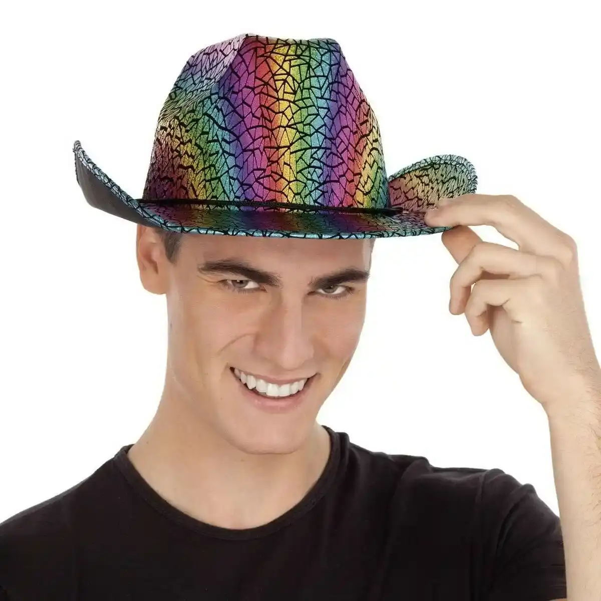 Chapeau rainbow my other me taille unique 58 cm cowboy_6781. Découvrez DIAYTAR COTE D'IVOIRE - Là où Votre Shopping Prend Vie. Plongez dans notre vaste sélection et trouvez des produits qui ajoutent une touche spéciale à votre quotidien.