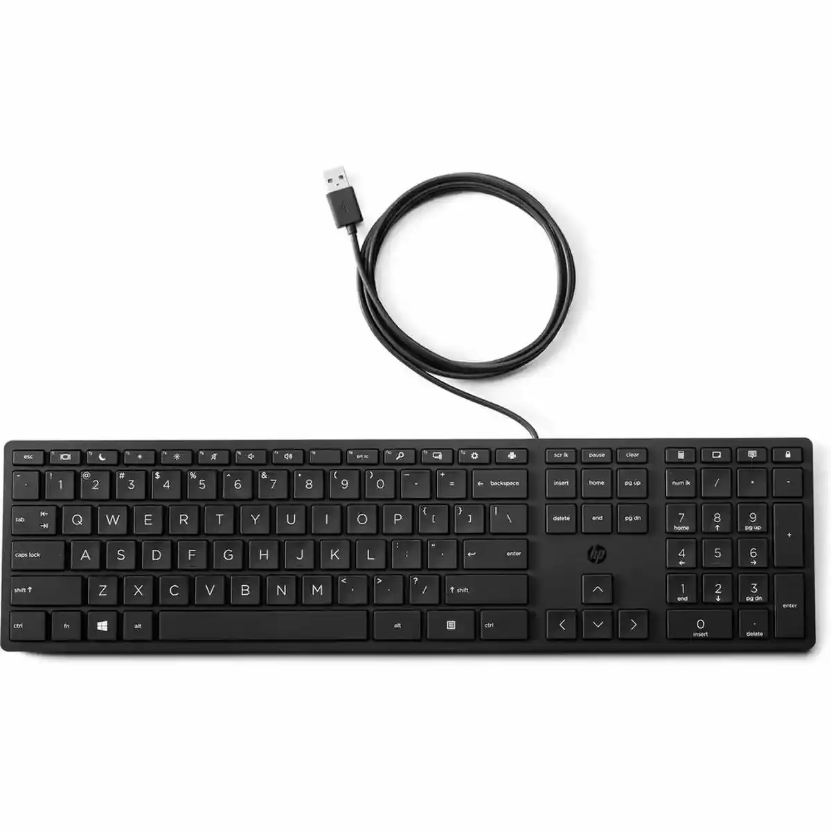 Clavier HP 9SR37AA#ABE Espagnol Qwerty Noir QWERTY. SUPERDISCOUNT FRANCE