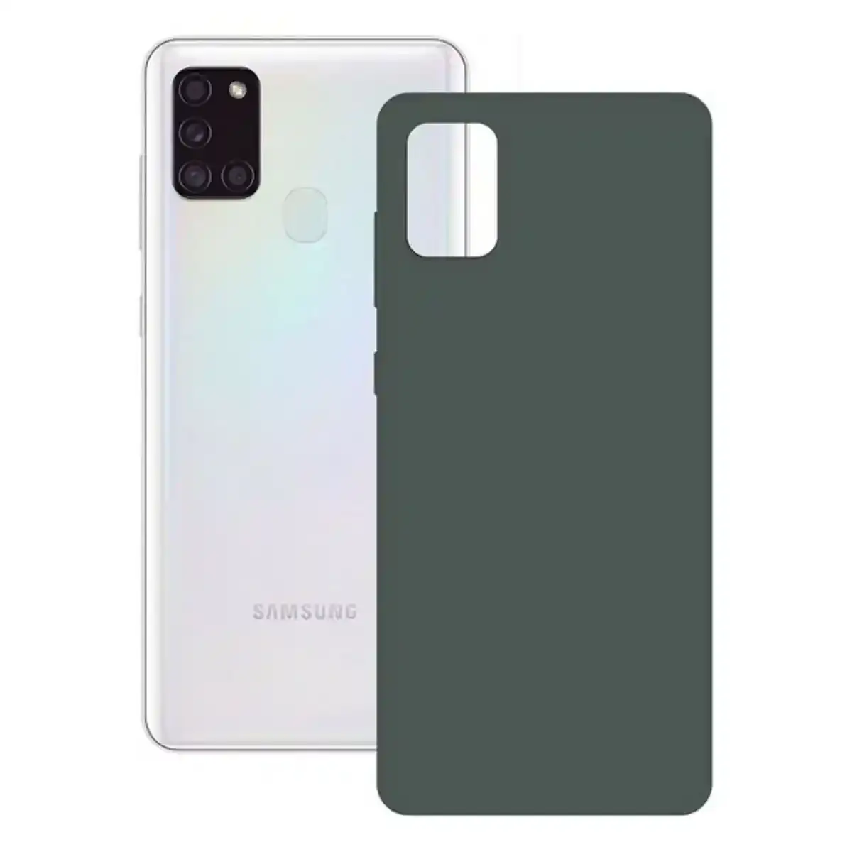 Coque mobile samsung galaxy a21s ksix silk green_6211. Bienvenue sur DIAYTAR COTE D'IVOIRE - Où Chaque Détail compte. Plongez dans notre univers et choisissez des produits qui ajoutent de l'éclat et de la joie à votre quotidien.