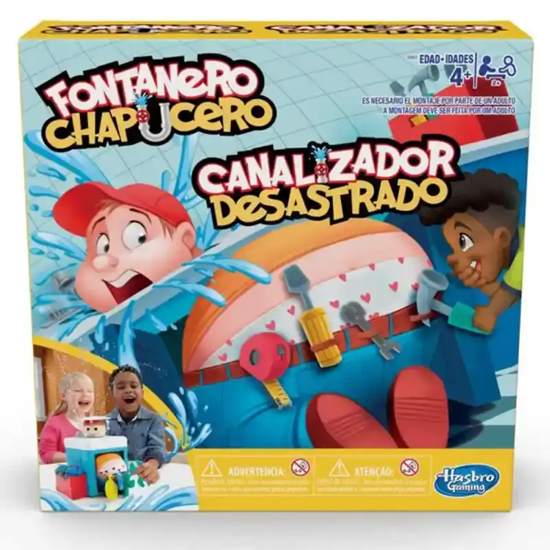 Jeu de societe fontanero chapucero hasbro e6553175_4357. DIAYTAR COTE D'IVOIRE - L'Art de Vivre en Couleurs. Découvrez notre boutique en ligne et trouvez des produits qui ajoutent une palette vibrante à votre quotidien.