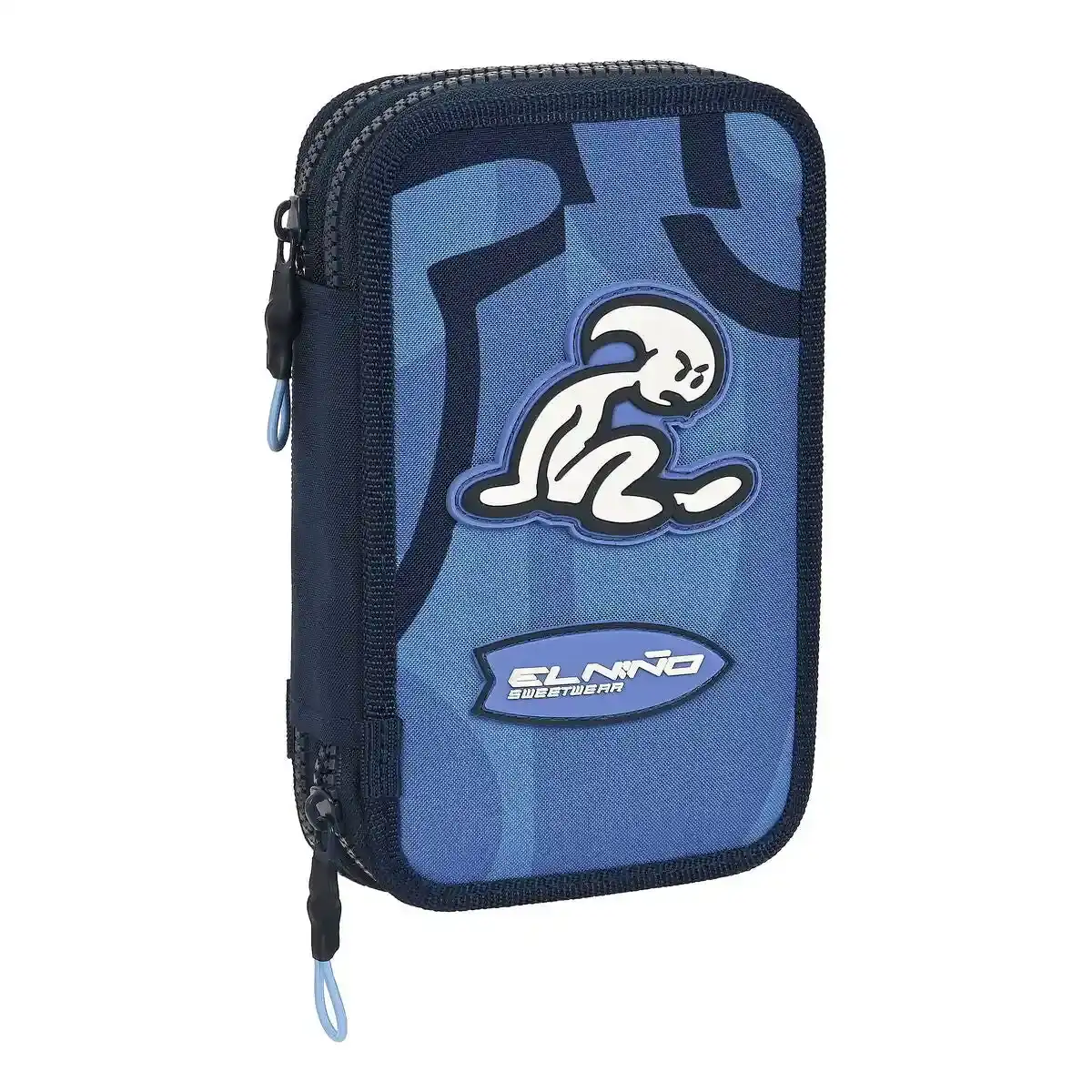 Mallette scolaire avec accessoires El Niño Bahia Bleu (12,5 x 19,5 x 4 cm) (28 pcs). SUPERDISCOUNT FRANCE