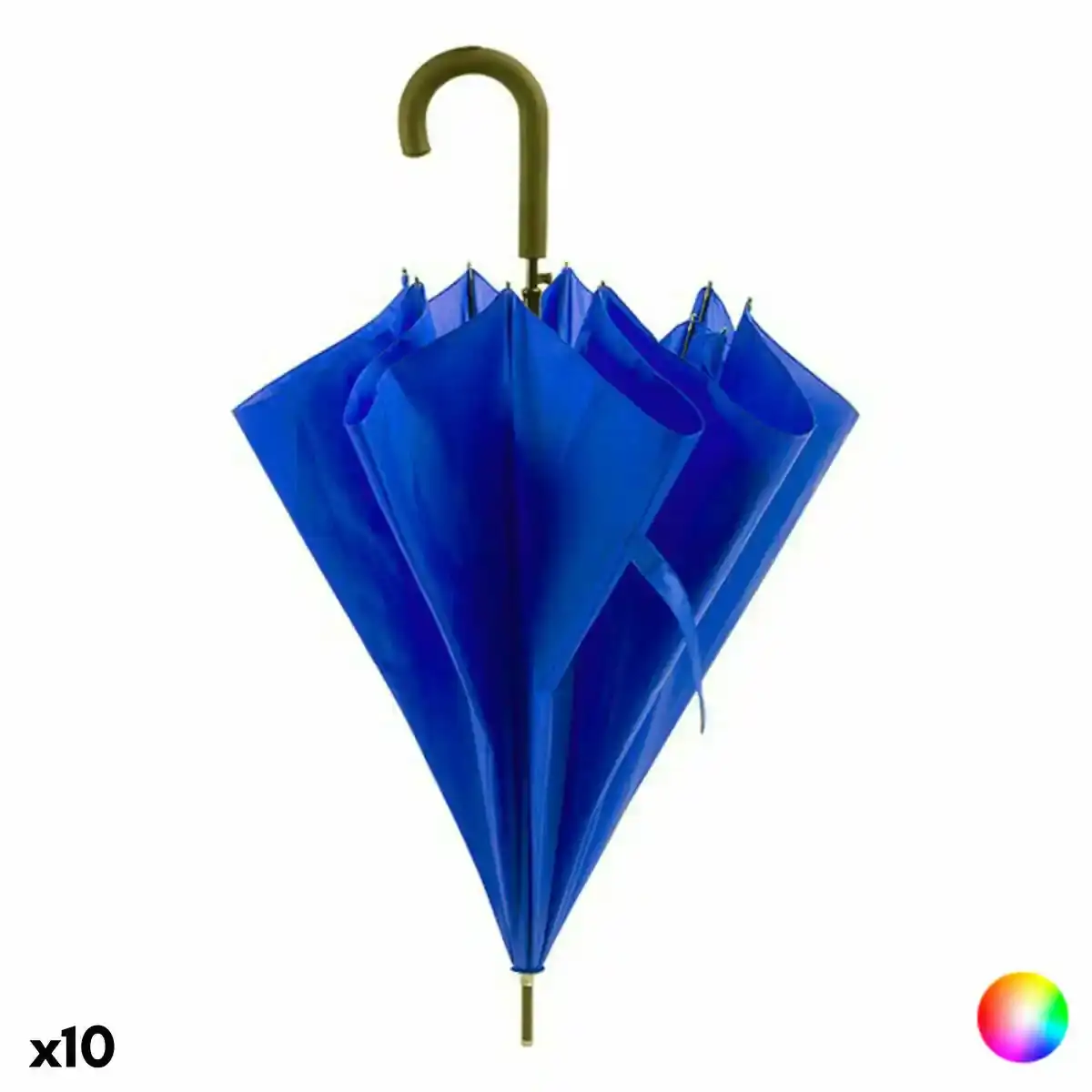 Parapluie automatique 146155 10unites _2474. Entrez dans l'Univers de DIAYTAR COTE D'IVOIRE - Où Choisir est un Plaisir. Explorez notre catalogue diversifié et trouvez des articles qui reflètent vos goûts et votre personnalité.