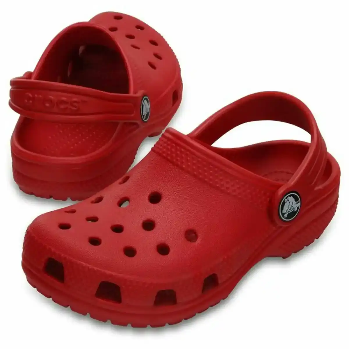 Sabots Crocs Classic Clog K Rouge. SUPERDISCOUNT FRANCE