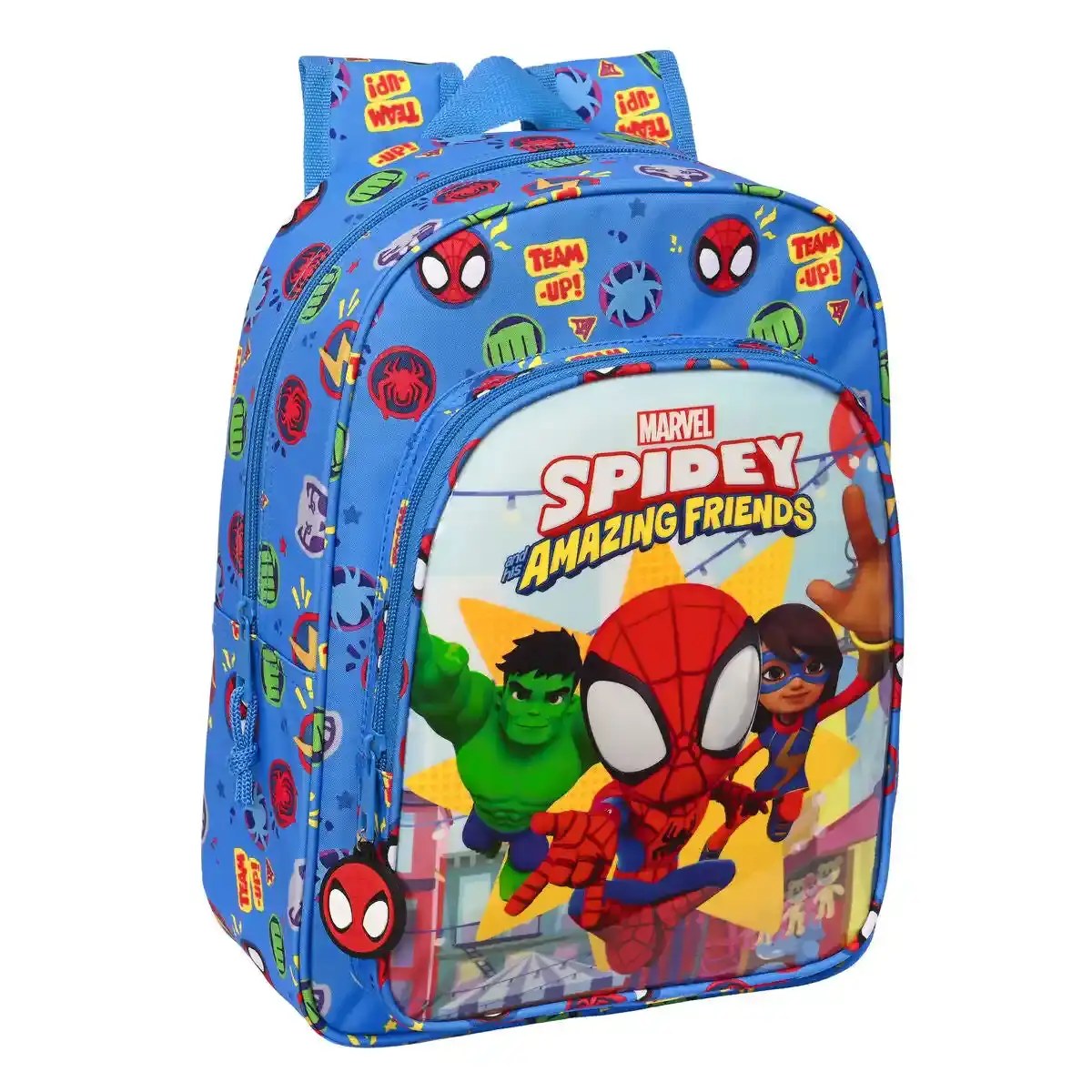 Sac enfant Spiderman Team up Bleu (26 x 34 x 11 cm). SUPERDISCOUNT FRANCE
