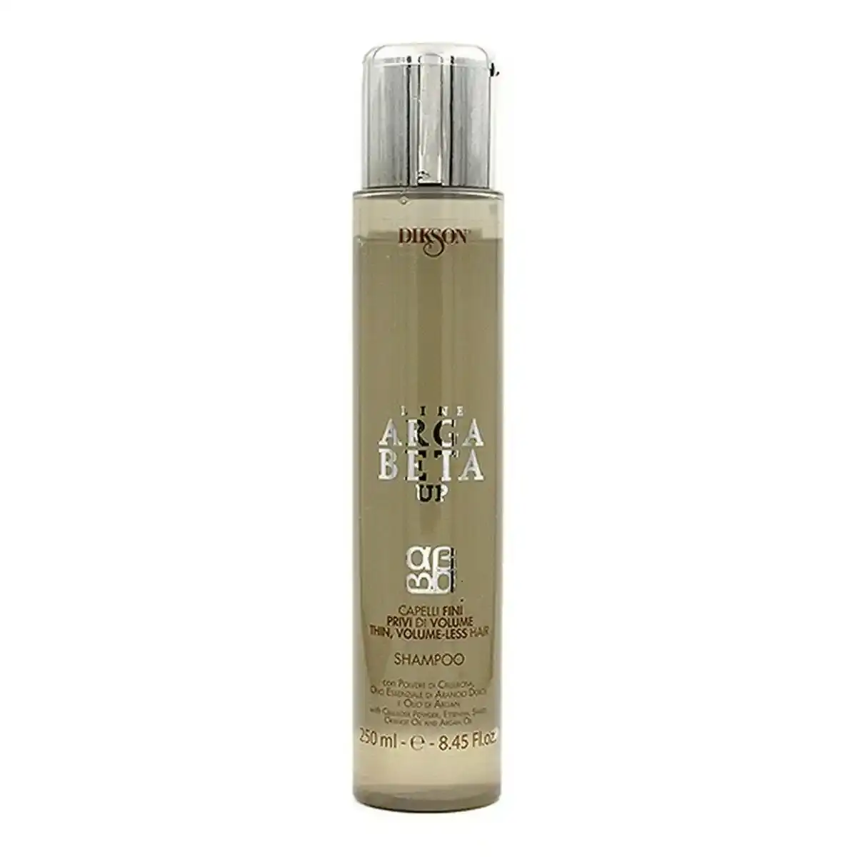 Shampooing argabeta up dikson muster volumateur 250 ml _5730. DIAYTAR COTE D'IVOIRE - Votre Passage vers le Raffinement. Plongez dans notre univers de produits exquis et choisissez des articles qui ajoutent une touche de sophistication à votre vie.