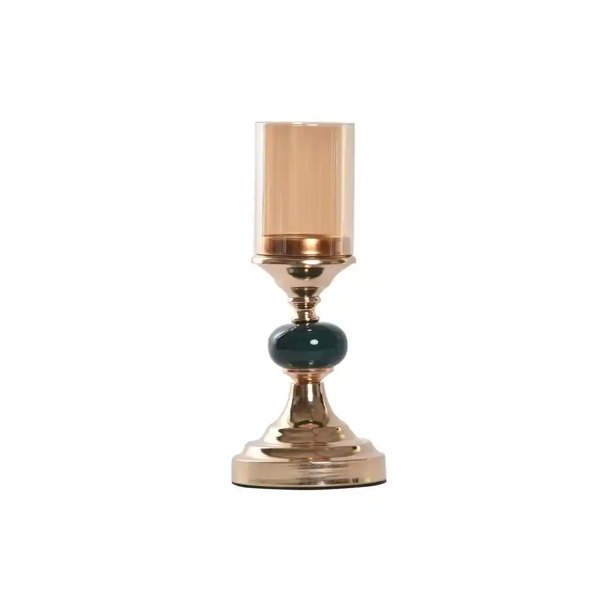 Bougeoir dkd home decor 12 x 12 x 28 cm cristal metal dore vert_7457. DIAYTAR COTE D'IVOIRE - Votre Paradis Shopping au Cœur du Côte d'Ivoire. Explorez notre boutique en ligne et découvrez des produits conçus pour enchanter chaque aspect de votre vie.