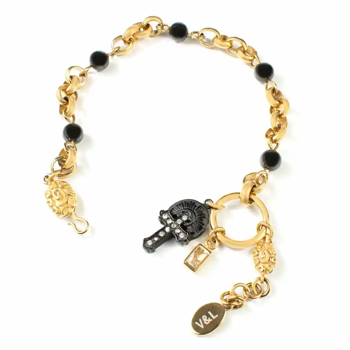 Bracelet femme victorio lucchino vj0092br acier dore 20 23 cm _5109. Bienvenue chez DIAYTAR COTE D'IVOIRE - Où le Shopping Devient un Voyage. Explorez notre plateforme pour dénicher des produits uniques, racontant l'histoire et l'âme du Côte d'Ivoire.