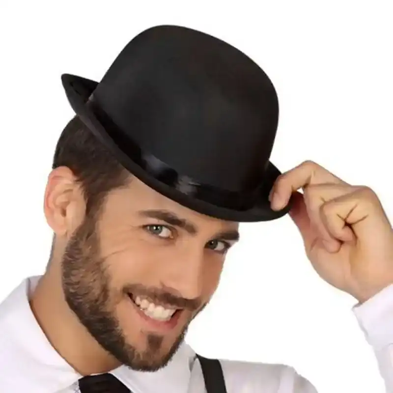 Chapeau Melon 57331 Noir. SUPERDISCOUNT FRANCE