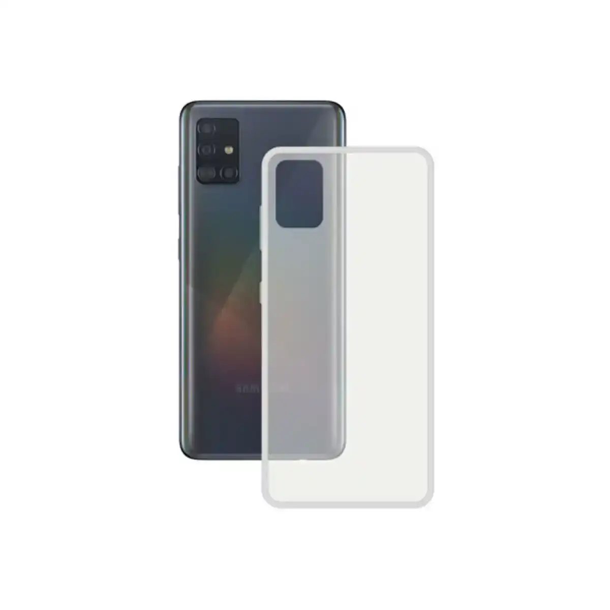 Coque mobile Samsung Galaxy A51 5G Contact TPU Transparent. SUPERDISCOUNT FRANCE