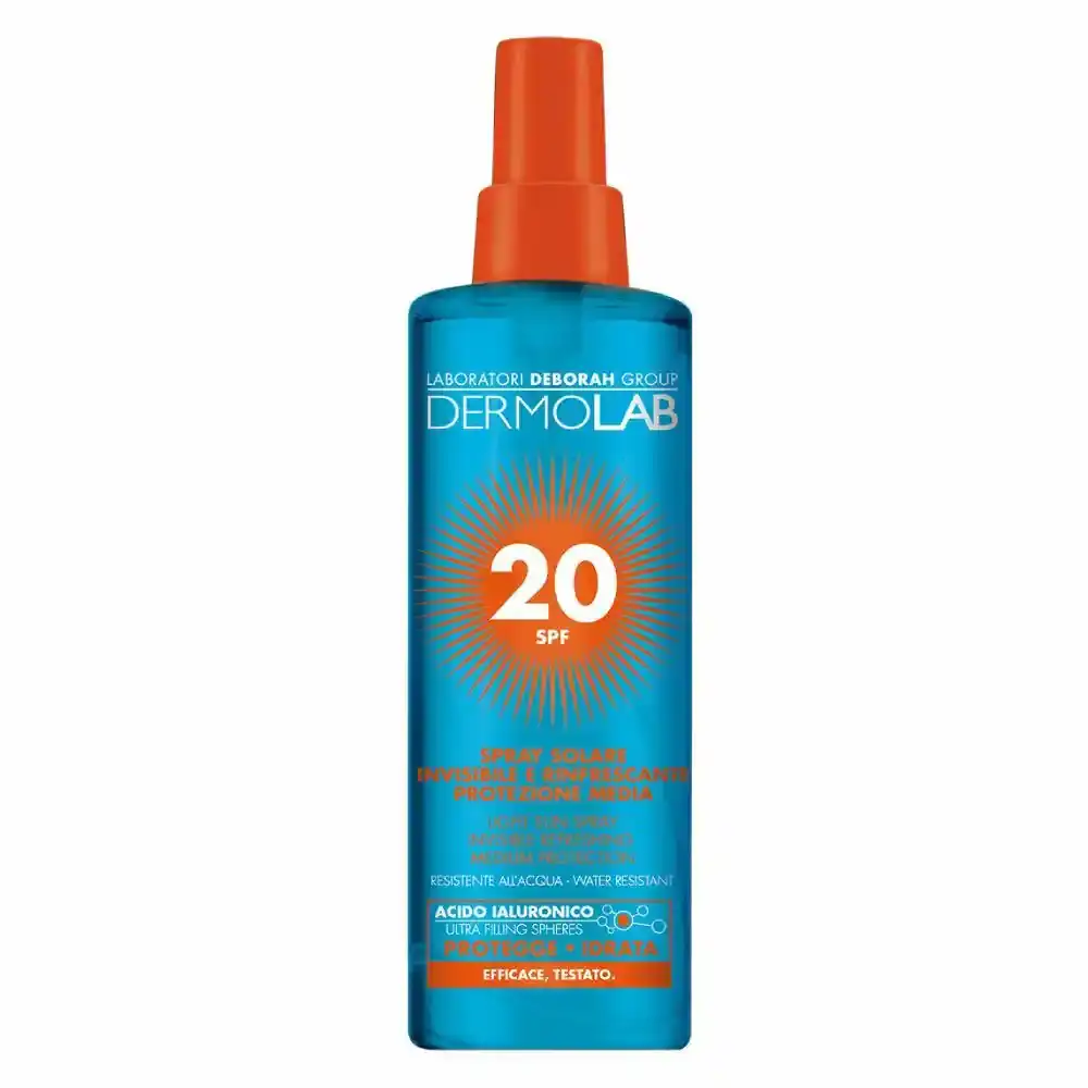 Creme solaire deborah dermolab spray invisible spf20 rafraichissant 200 ml _8442. DIAYTAR COTE D'IVOIRE - Votre Compagnon Shopping, Votre Style Unique. Explorez notre boutique en ligne pour dénicher des trésors qui expriment qui vous êtes, de la mode à la maison.