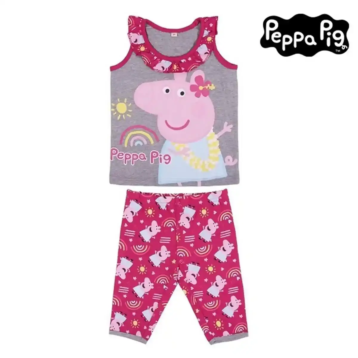 Ensemble de vetements peppa pig_2506. DIAYTAR COTE D'IVOIRE - Où Chaque Produit a son Histoire à Raconter. Parcourez notre catalogue et découvrez des articles qui portent en eux la passion et l'histoire du Côte d'Ivoire.