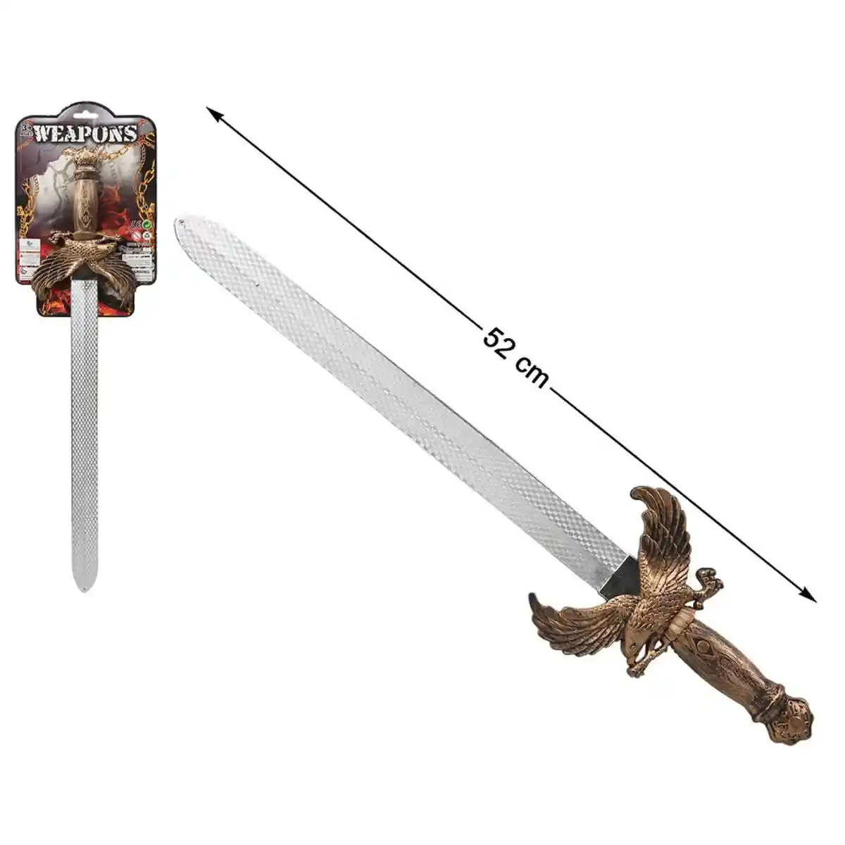 Epee jouet 52 cm_4450. DIAYTAR COTE D'IVOIRE - Où Chaque Sélection est une Victoire. Découvrez notre boutique en ligne et trouvez des articles qui vous rendent la vie plus belle, un choix à la fois.